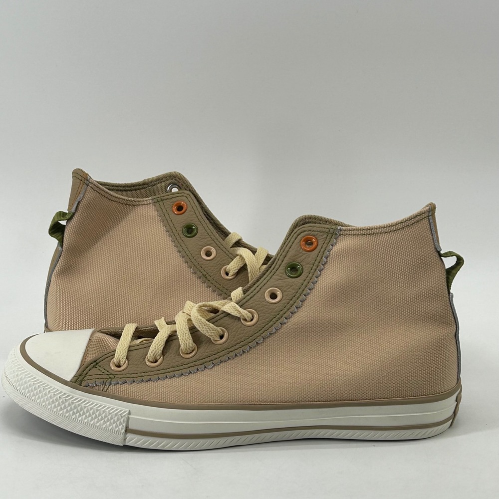 Converse Chuck Taylor All Star High Top Unisex 9.5M 11.5W Tan Chucks Diner Shoes